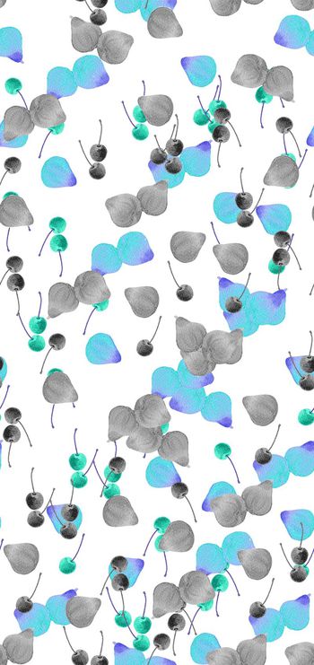 541093-樱桃水果水彩