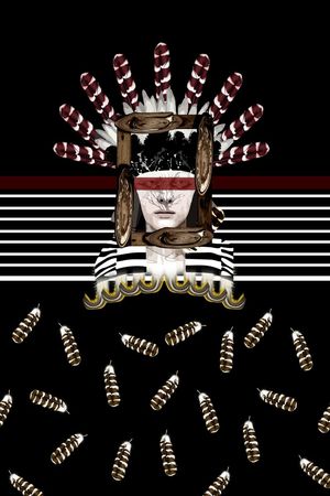 黑白条印花华亿平台图片