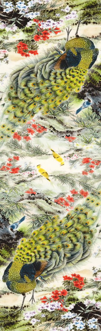 长巾印花华亿平台图片