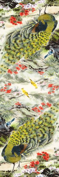 长巾印花华亿平台图片