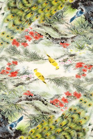 长巾印花华亿平台图片