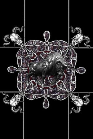 抽象印花华亿平台图片