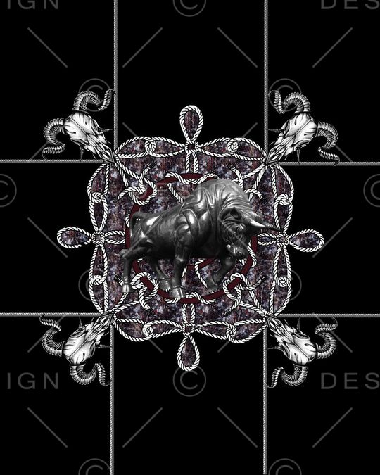 抽象印花华亿平台图片