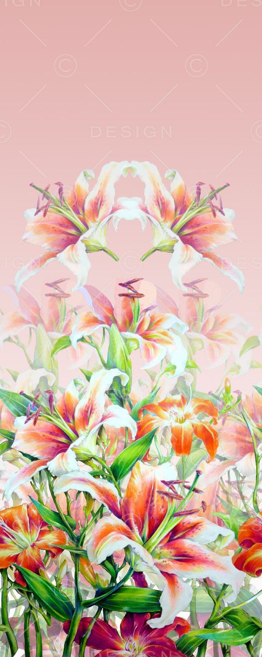 时尚清新印花华亿平台图片