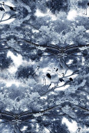 抽象印花华亿平台图片