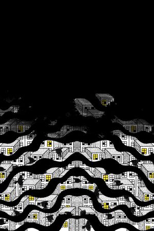 抽象印花华亿平台图片