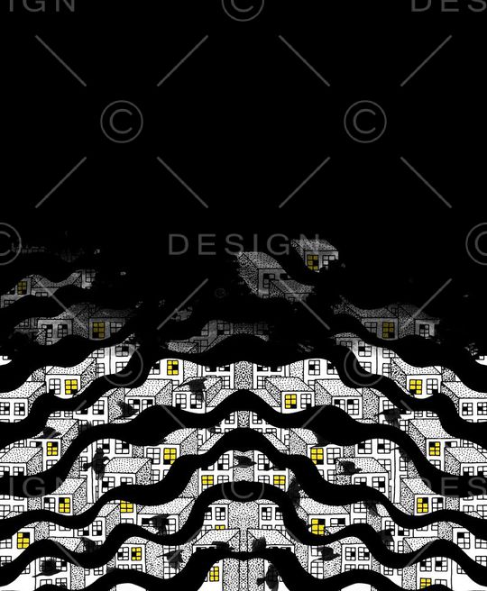 抽象印花华亿平台图片