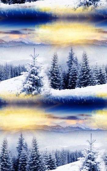 541339-抽象雪松风景山石纹理男装图案