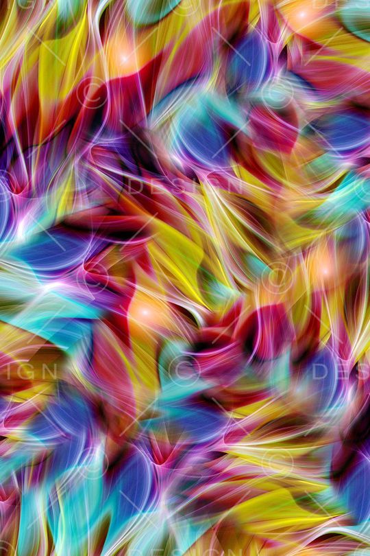 抽象炫彩印花华亿平台图片