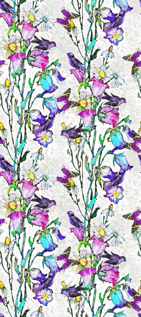 手绘印花华亿平台图片