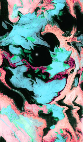 抽象印花华亿平台图片