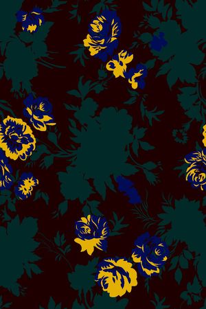 中国风印花华亿平台图片