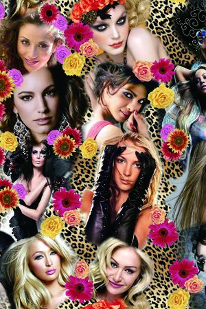 豹纹印花华亿平台图片