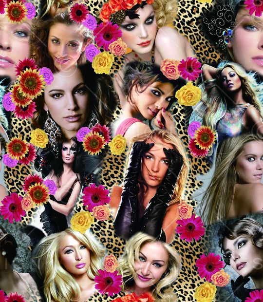 豹纹印花华亿平台图片