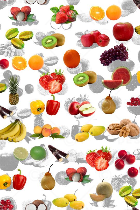 水果印花华亿平台图片