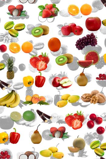 水果印花华亿平台图片