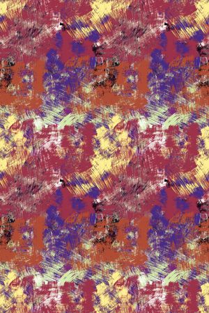 笔触印花华亿平台图片