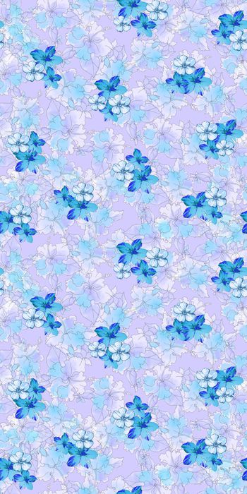 541689-花卉  线条 云纹