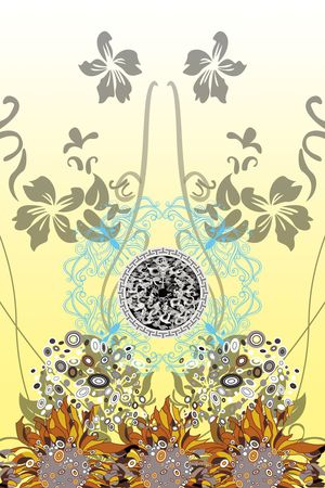 休闲几何印花华亿平台图片