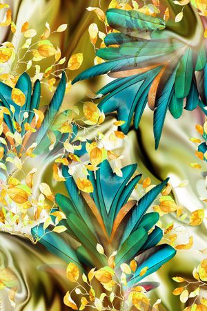 中国风动感印花华亿平台图片