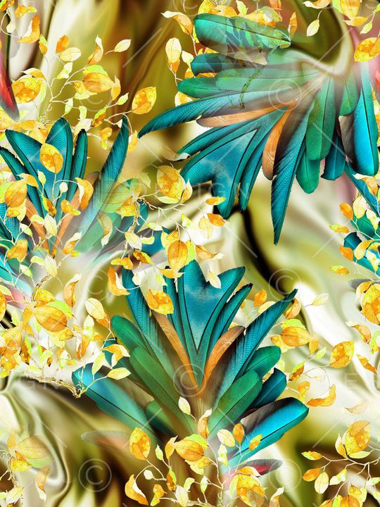 中国风动感印花华亿平台图片