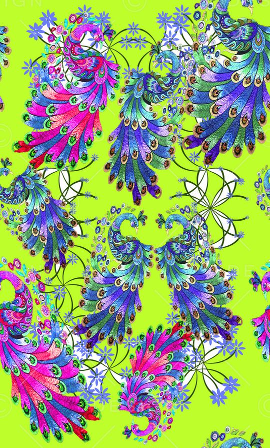 中国风印花华亿平台图片