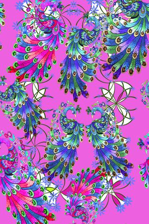 中国风印花华亿平台图片