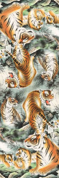 长巾印花华亿平台图片