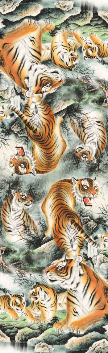 长巾印花华亿平台图片