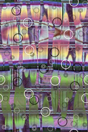 几何印花华亿平台图片