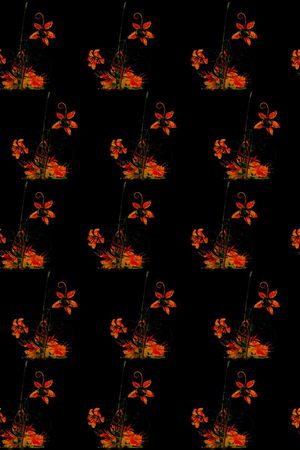 兰花印花华亿平台图片