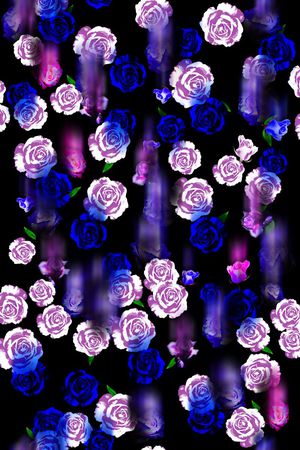 花朵印花华亿平台图片