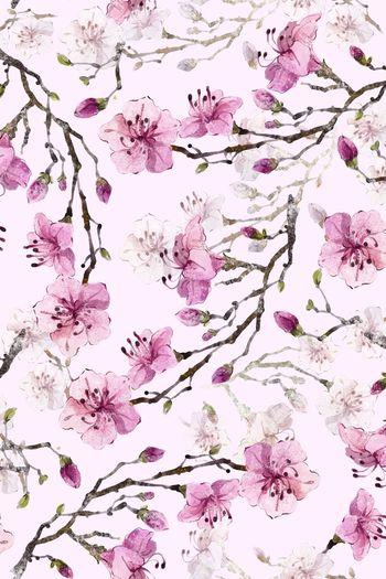 542153-蓝底 梅花 花卉素雅华亿平台