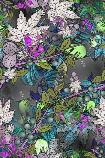 时尚印花华亿平台图片