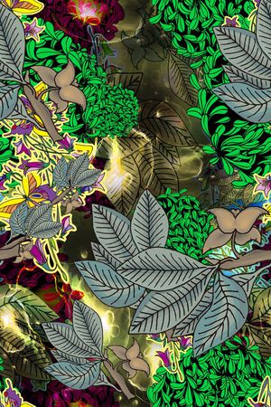 中国风印花华亿平台图片