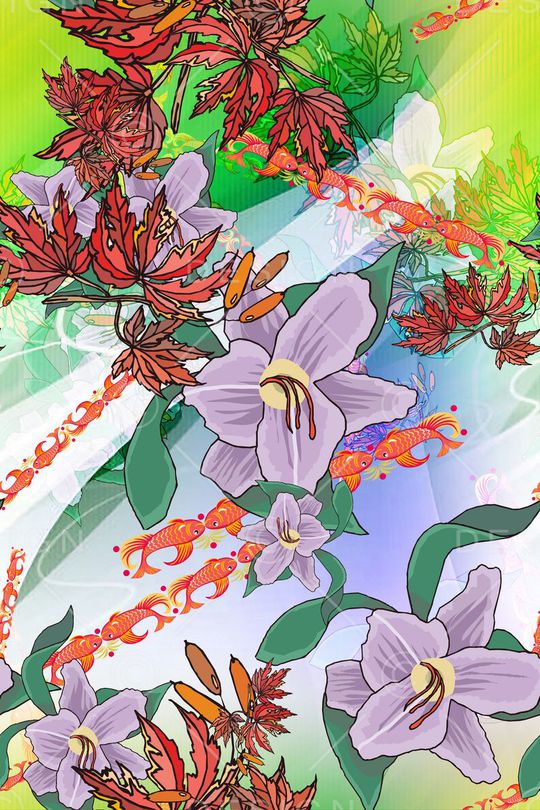 流行印花华亿平台图片