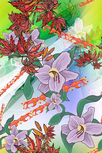 流行印花华亿平台图片