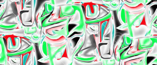 抽象印花华亿平台图片