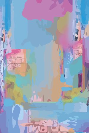 抽象印花华亿平台图片