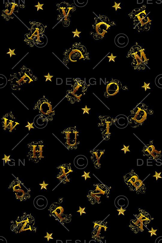 金属字母印花华亿平台图片