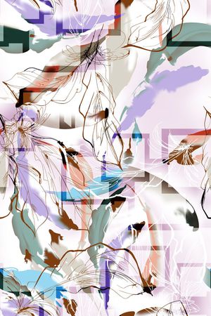 方格印花华亿平台图片