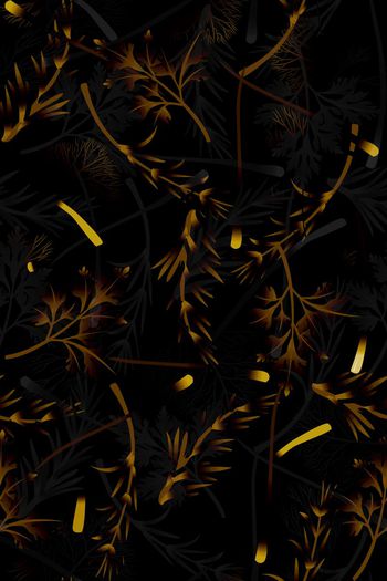 542613-手绘时尚田园风草丛