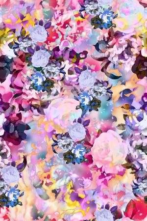 欧美大气风印花华亿平台图片