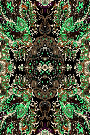 腰果花印花华亿平台图片