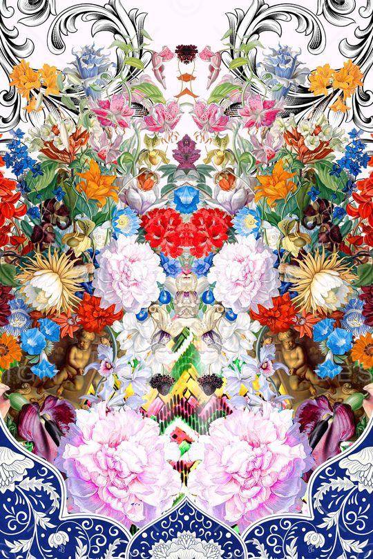 MAX-定位欧美民族风印花华亿平台图片