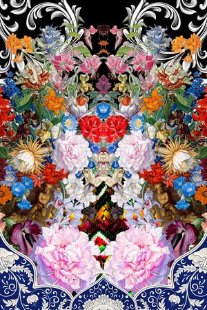 MAX-定位欧美民族风印花华亿平台图片