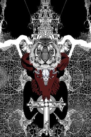 抽象印花华亿平台图片