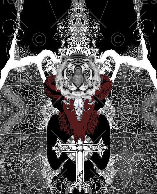 抽象印花华亿平台图片