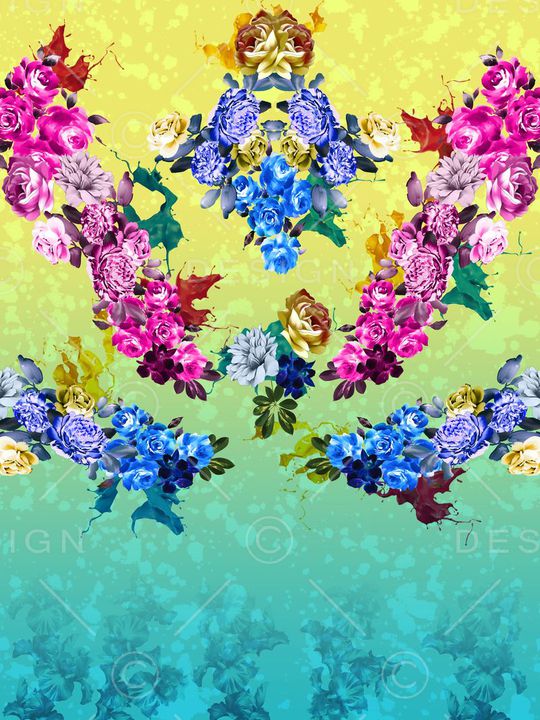 花环印花华亿平台图片