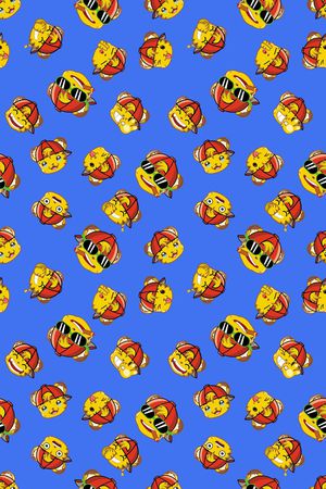 卡通印花华亿平台图片